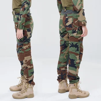 Sonbahar erkek Taktik kamuflaj pantolon Askeri Fan kadın ceketi Ve Pantolon Kurbağa Takım Elbise Açık Savaş Yürüyüş Avcılık Üniforma